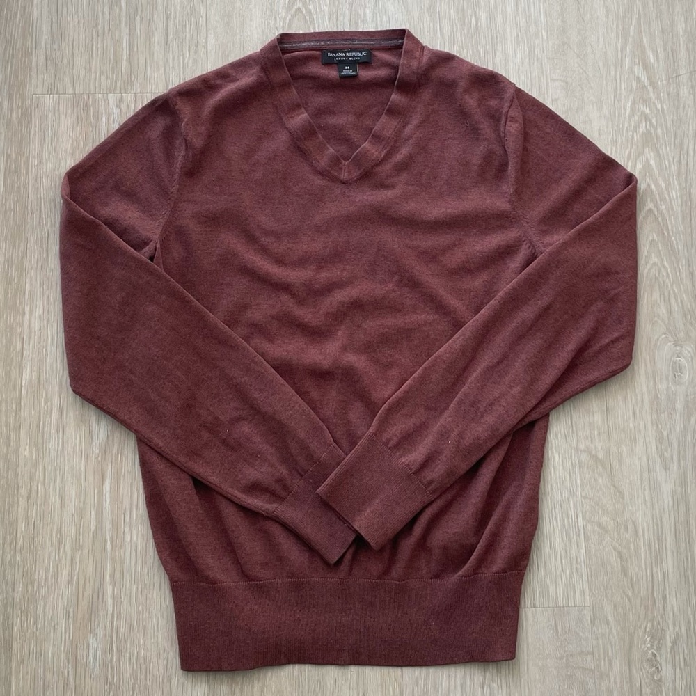 Men’s Banana Republic Luxury Blend V-Neck Sweater